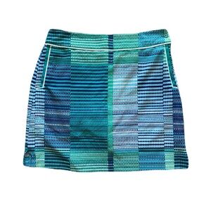 Women's EP Aline Golf Shirts Shorts Blue Green Casual Wear Athleisure Size 6